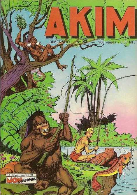 Scan de la Couverture Akim n 83